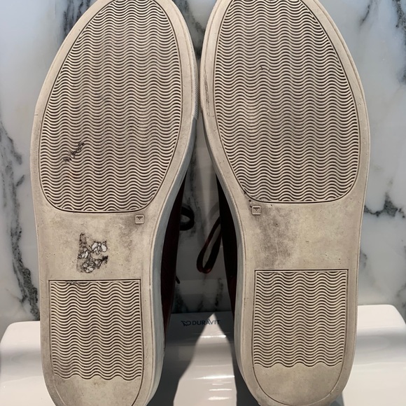 Common Project Burgundy Leather Lowtop Sneakers - Picture 8 of 8